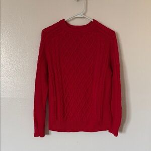 Old Navy Red Knit Sweater